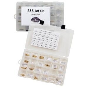 S&S S&S, carburetor jet kit. Assortment box