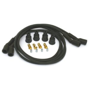 Dynatek Dynatek, 7mm spark plug wire set. Black