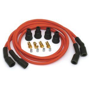 Dynatek Dynatek, 7mm spark plug wire set. Red