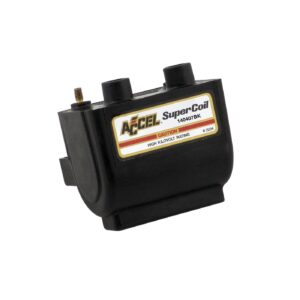 Accel Accel, HEI Super coil 12V / 2.3 ohm. Black