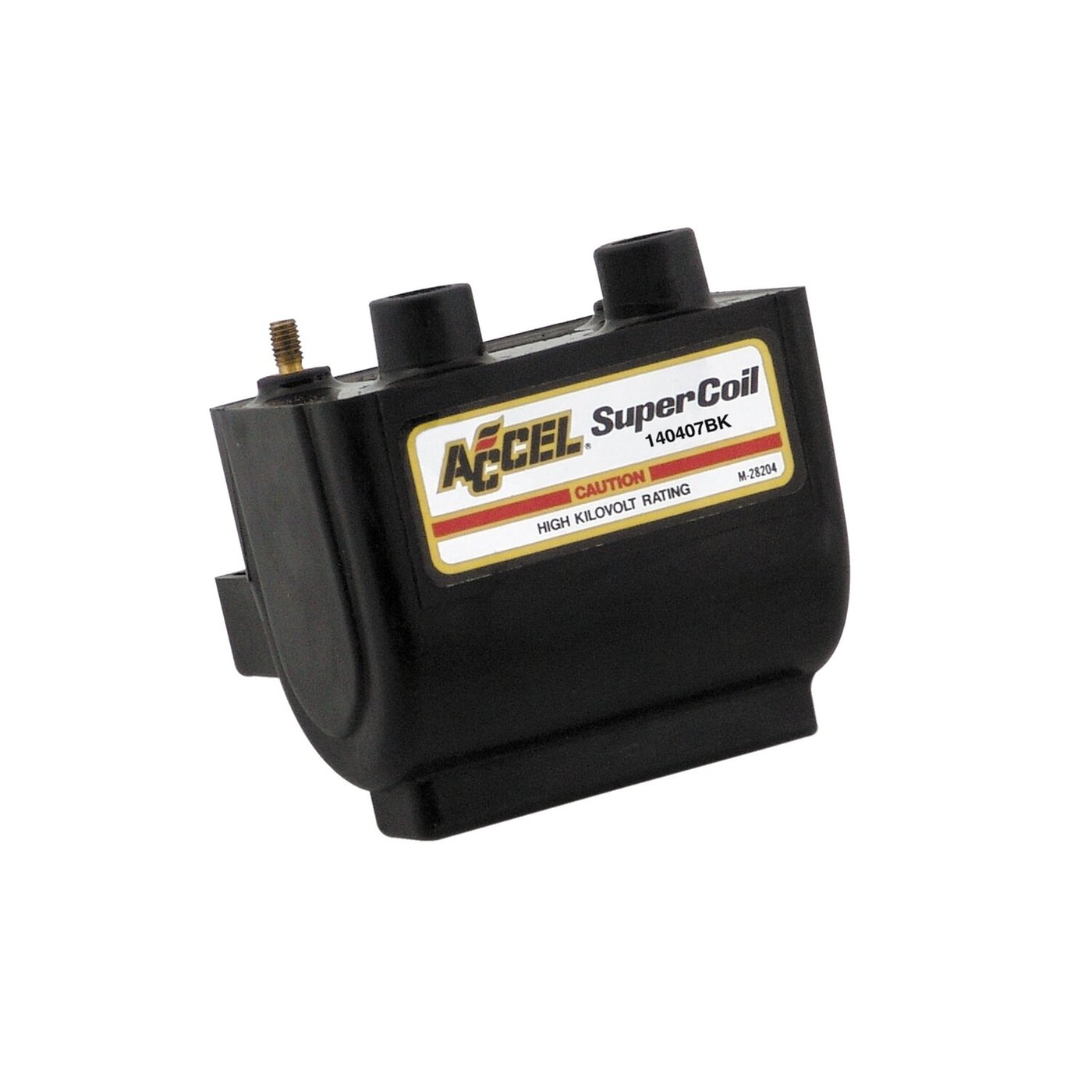 Accel Accel, HEI Super coil 12V / 2.3 ohm. Black