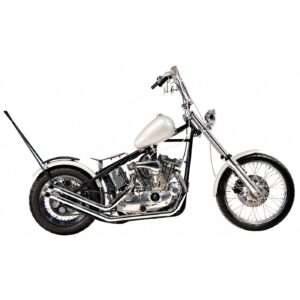 Paughco Paughco, Upswept drag pipes. Gooseneck. Chrome