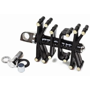 Paughco Paughco, 'Old STF' brass kick pedal. Black