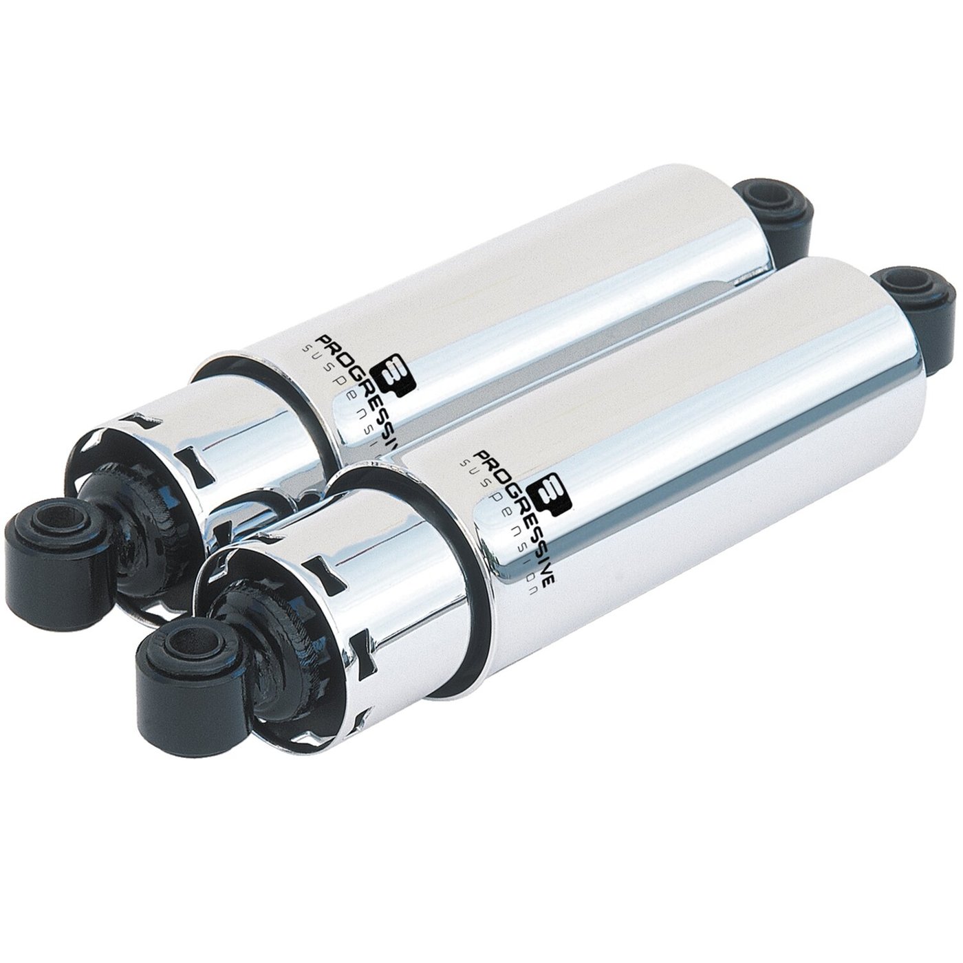 Progressive Suspension PS, 412 series shock set. 12". STD Duty. Black with cover - Image 2