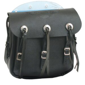 Samwel 36-43 style leather saddlebag. Brown