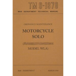 Samwel Service manual, ordenance maint WLA solo