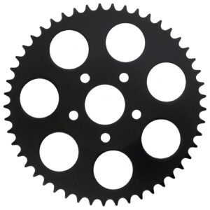 MCS Rear sprocket, black. 49t