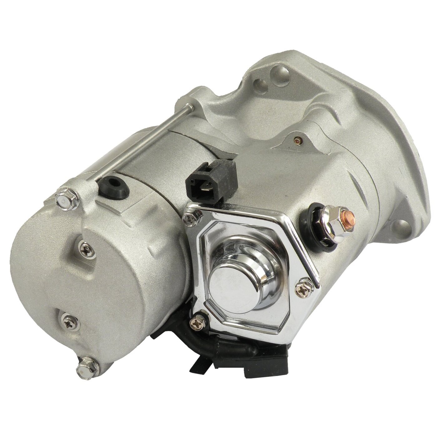 WAI Global WAI, 1.4kW. starter motor. Aluminum finish