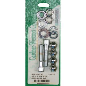 Gardner-Westcott Shock mounting kit, chrome