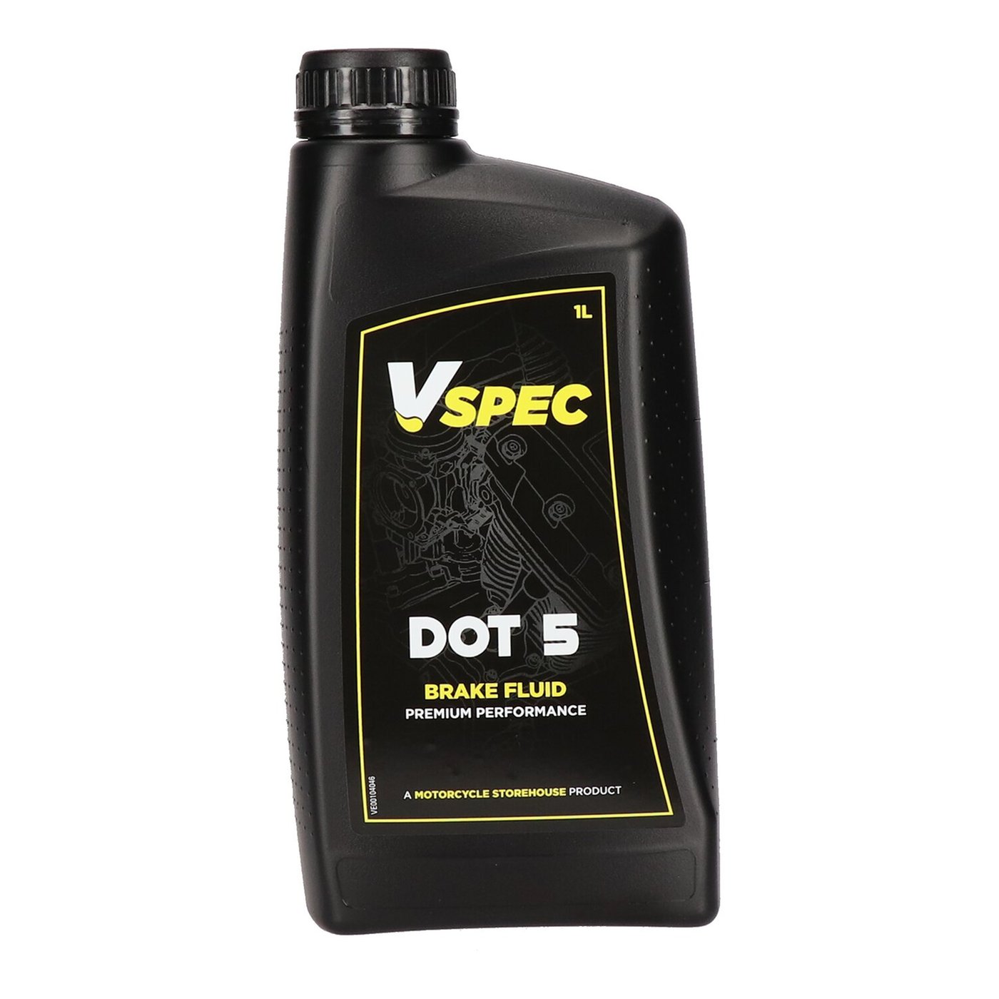 Vspec Vspec, Brake fluid DOT 5 Silicone. 1 liter.