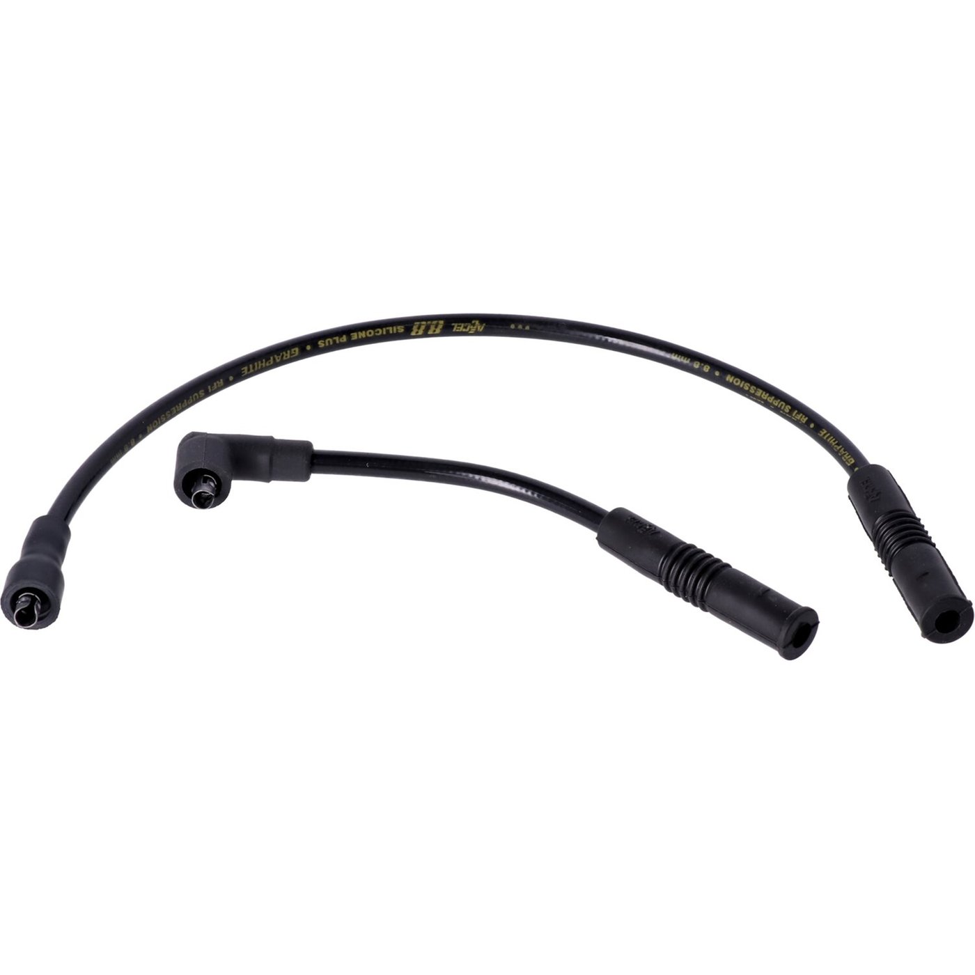 Accel Accel, 8.8mm supression core spark plug wire set. Black