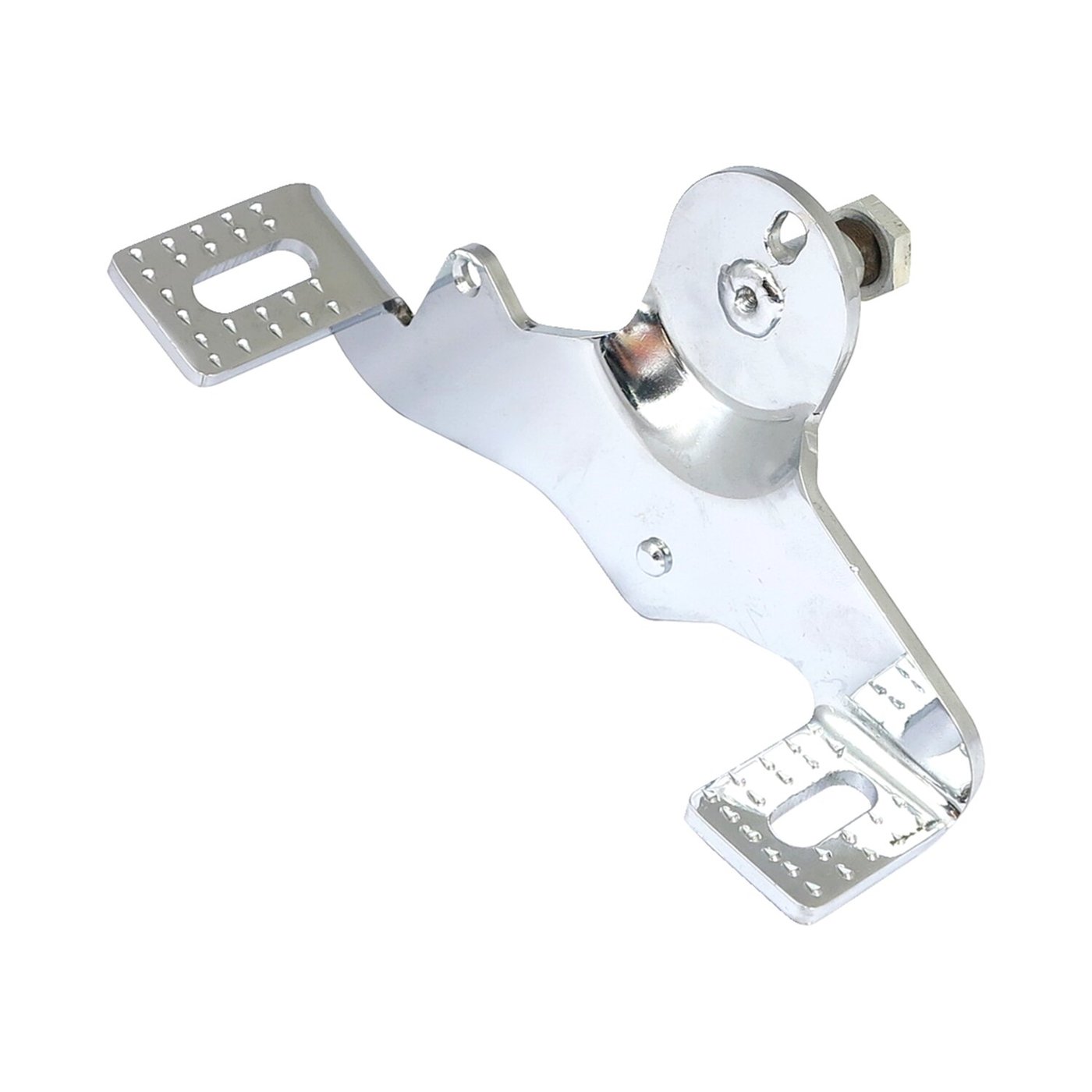 Samwel Lever, foot clutch. Chrome
