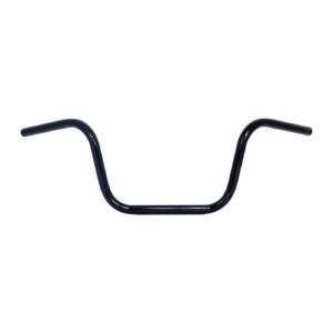 MCS Apehanger handlebar, 10" rise, 1" black