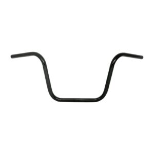 MCS Apehanger handlebar, 12" rise, 1" black