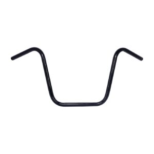MCS Apehanger handlebar, 14" rise, 1" black