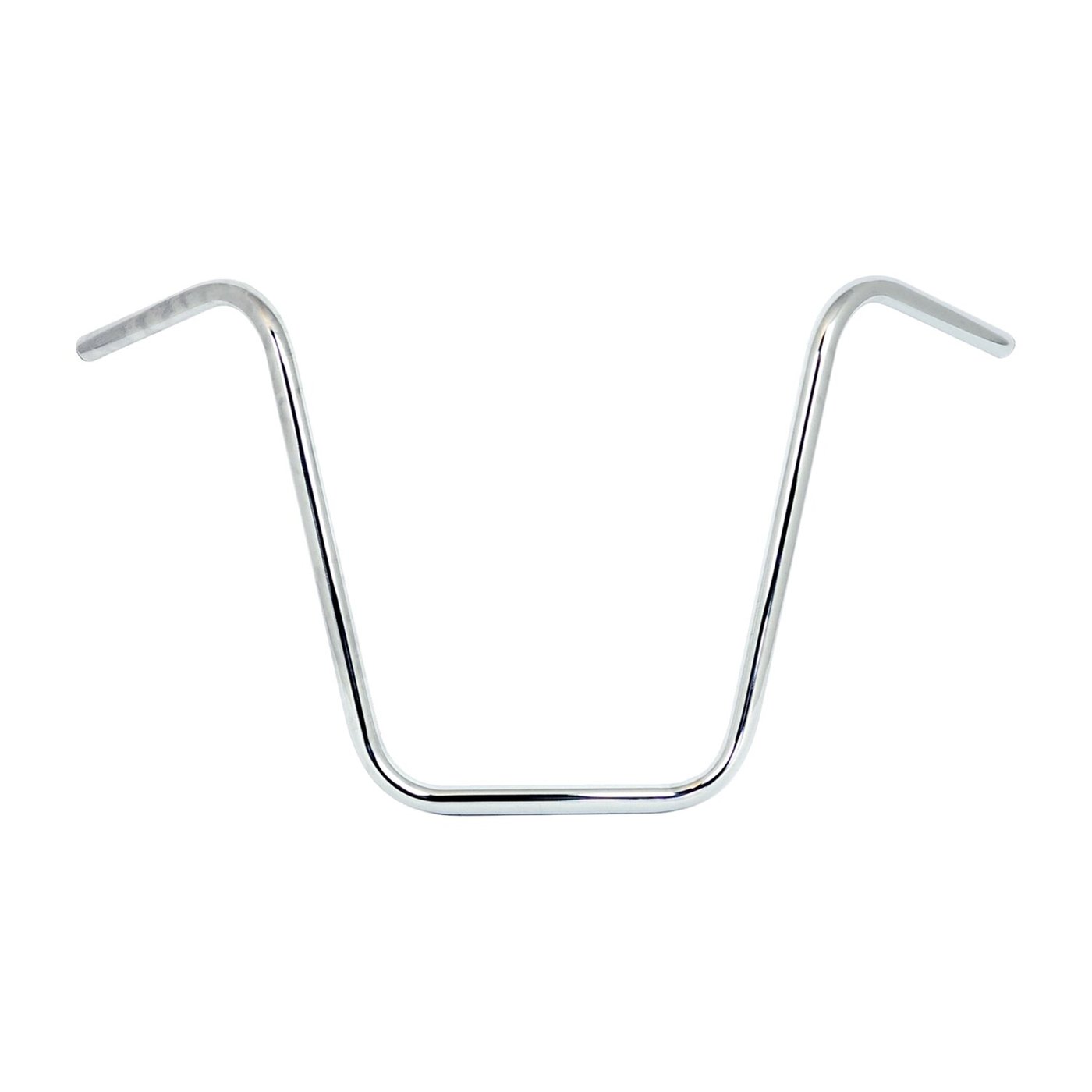 MCS Apehanger handlebar, 18" rise, 1" chrome