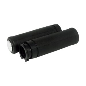 MCS OEM style grip set with throttle sleeve. Black