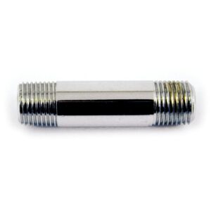 Gardner-Westcott Oil gauge fitting, 1-1/2" extension pipe, 1/8" NPT . Chrome
