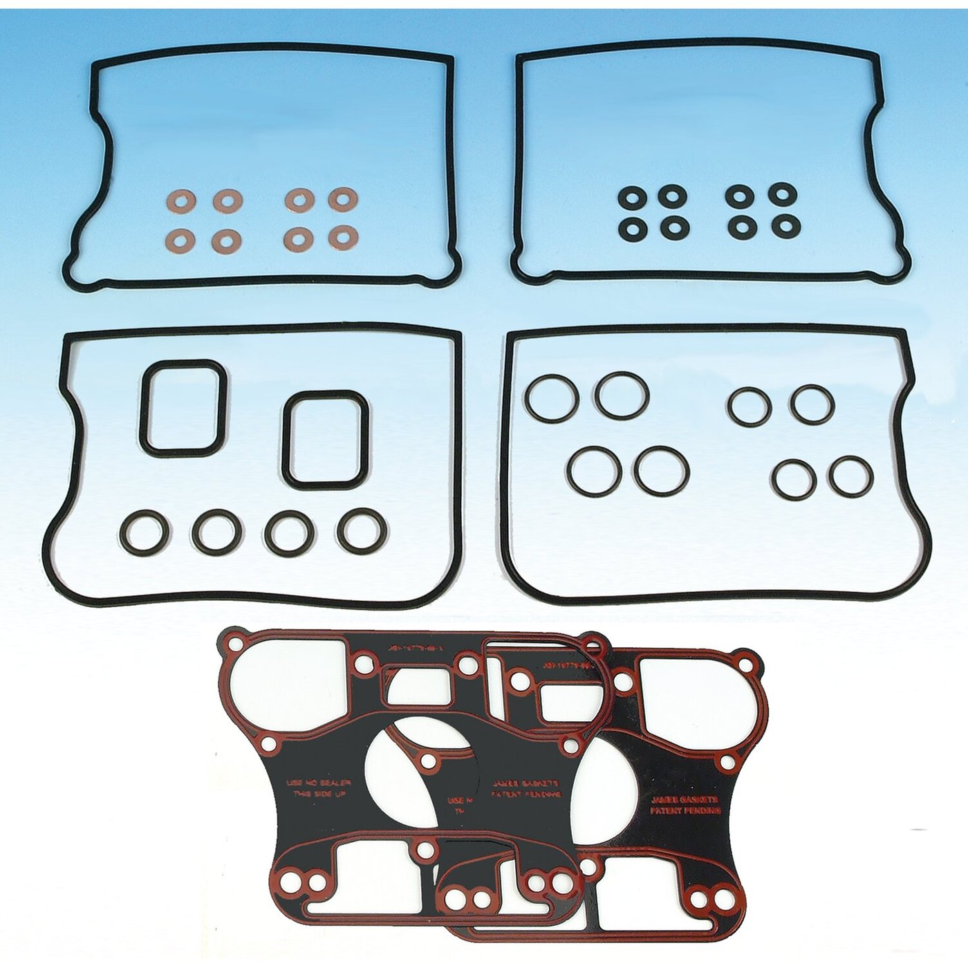 James Gaskets James, rocker cover gasket kit. Evo B.T. RCM
