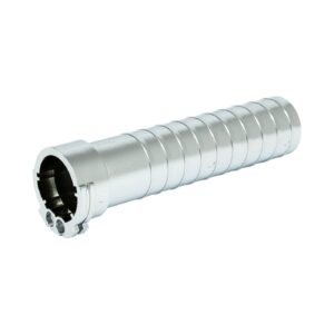 MCS OEM style throttle sleeve, dual cable. Chrome
