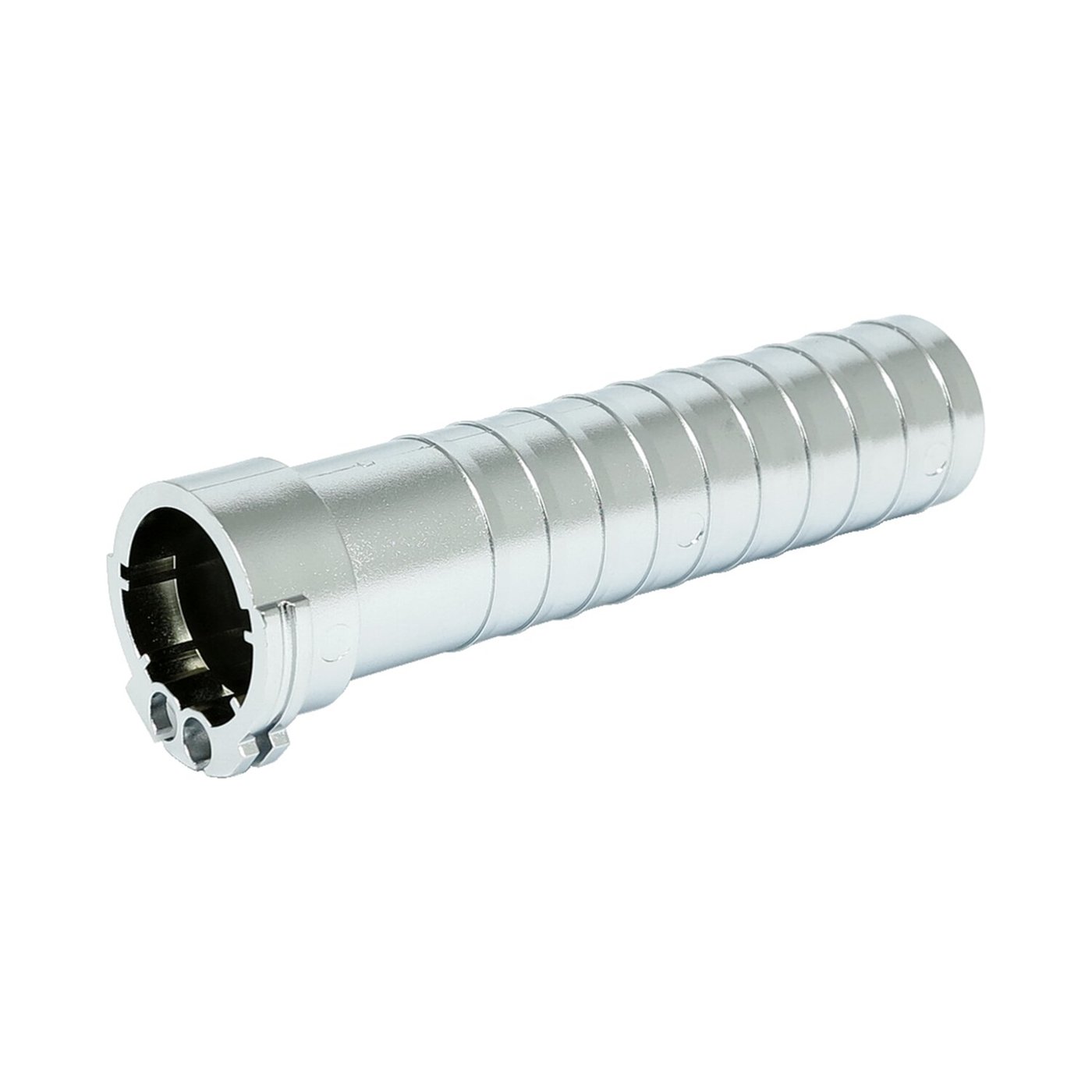 MCS OEM style throttle sleeve, dual cable. Chrome