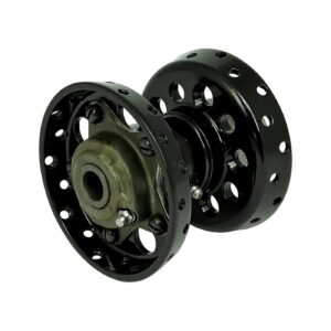 Samwel Custom Star hub, for OEM axle. Black with black star