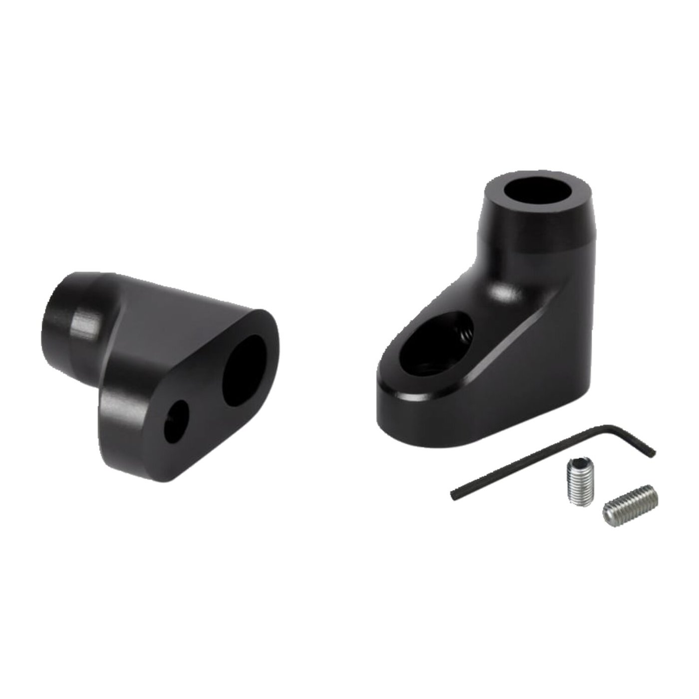 Motone Motone, turn signal brackets for LC Triumph, 10mm. Black