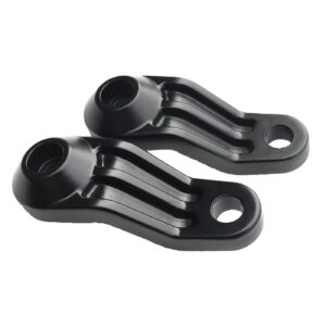 Motone Motone, ribbed Triline turn signal brackets. Black