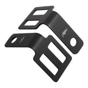 Motone Motone turn signal brackets, under seat mount. Black