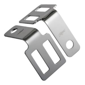 Motone Motone turn signal brackets, under seat mount. Polished