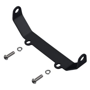 Motone Motone, turn signal relocation bracket, front. Black