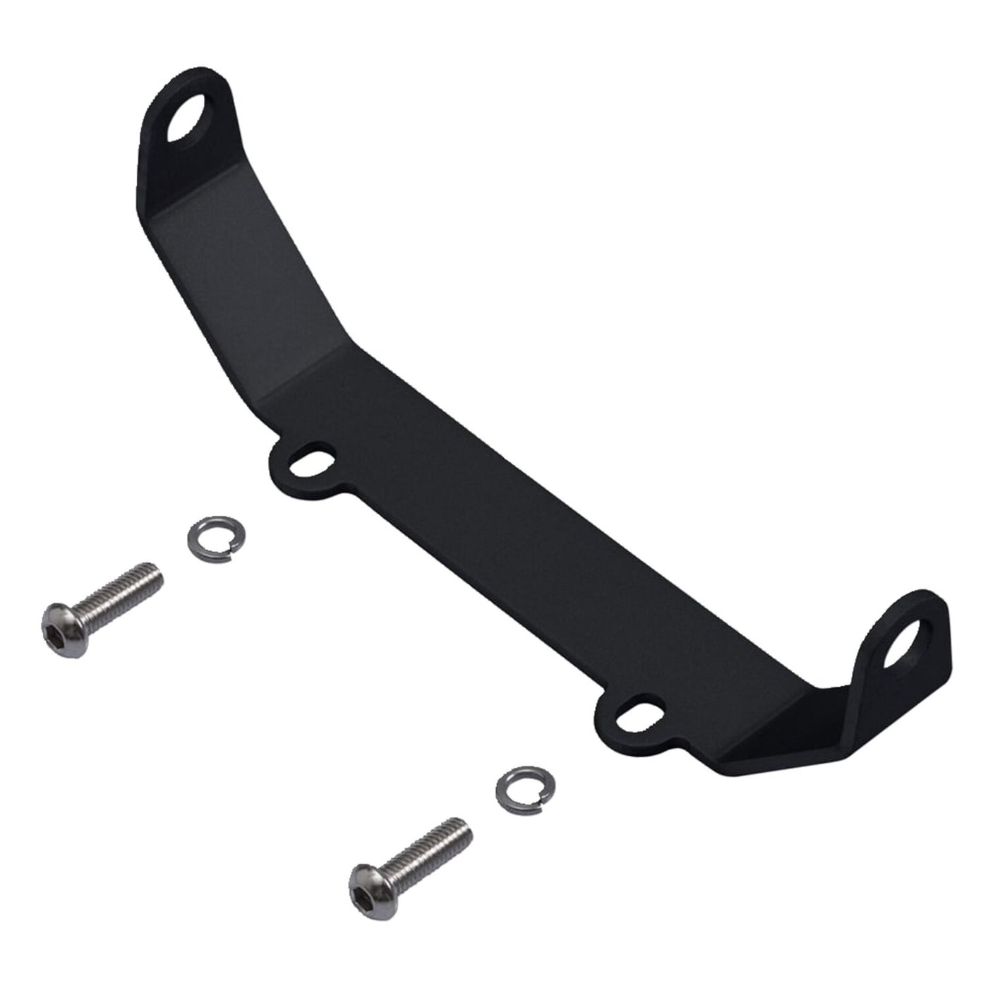 Motone Motone, turn signal relocation bracket, front. Black