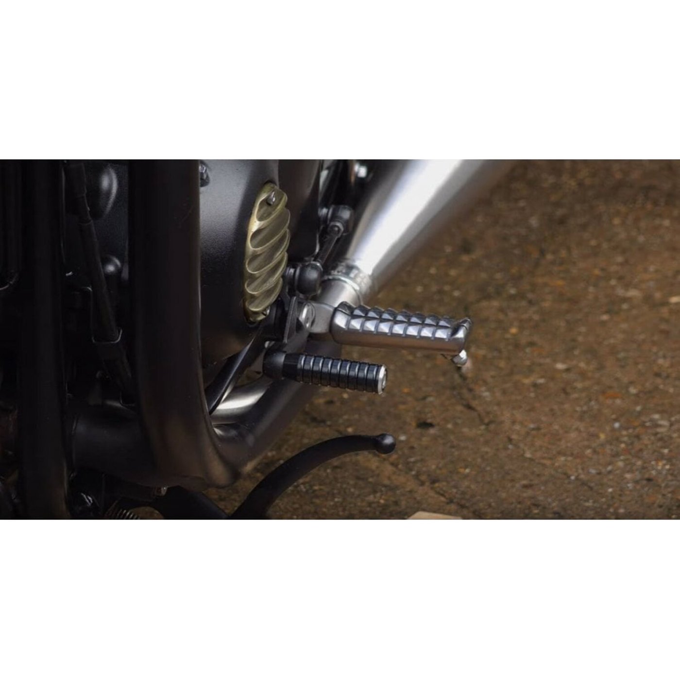 Motone Motone, extented shifter peg ribbed. Black - Image 2
