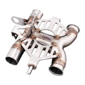 Motone Motone X-pipe cat-delete exhaust system