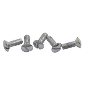 Gardner-Westcott Screw, handlebar master cylinder cover. Chrome