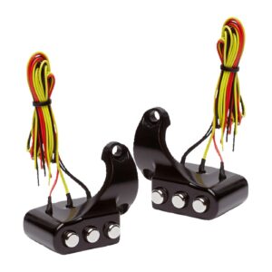 Vity's Design Vity's Design 3 button switch housing left, black