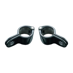 Kuryakyn Kuryakyn, Magnum quick clamps, 1" (25.4mm). Gloss black