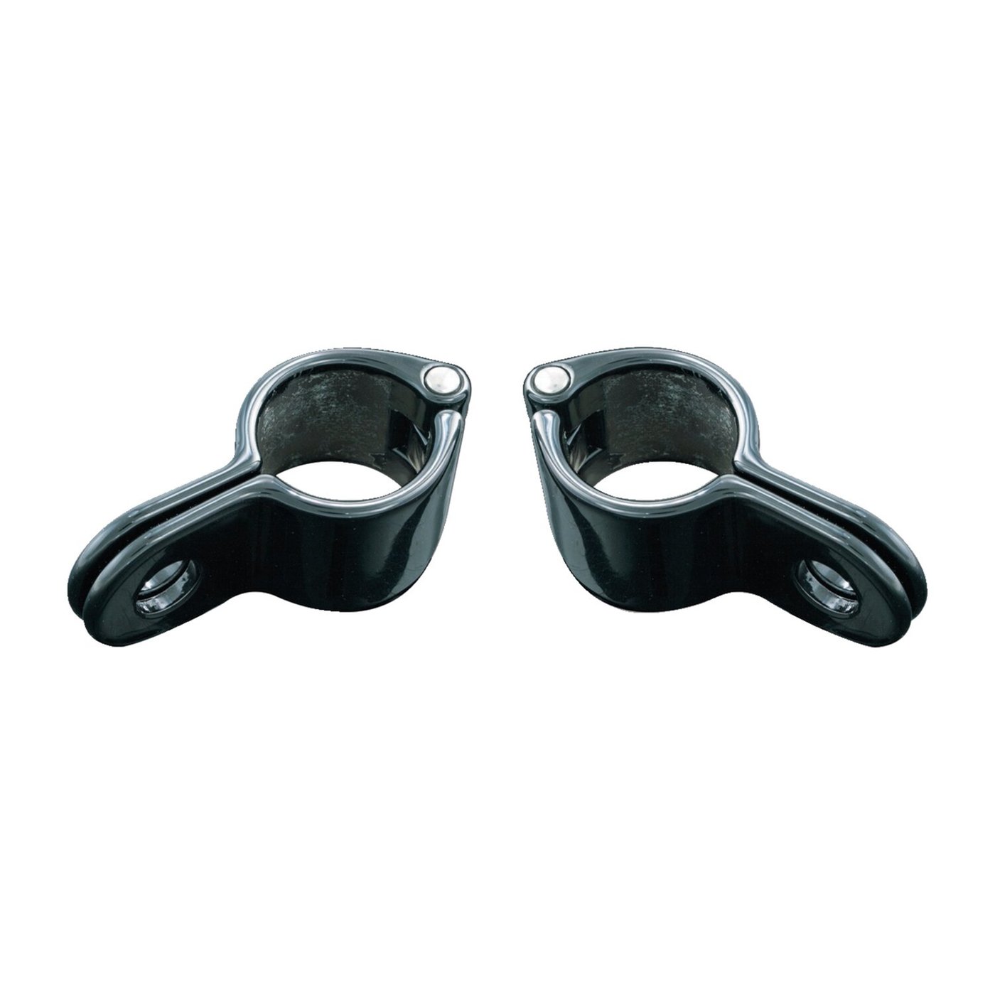 Kuryakyn Kuryakyn, Magnum quick clamps, 1" (25.4mm). Gloss black