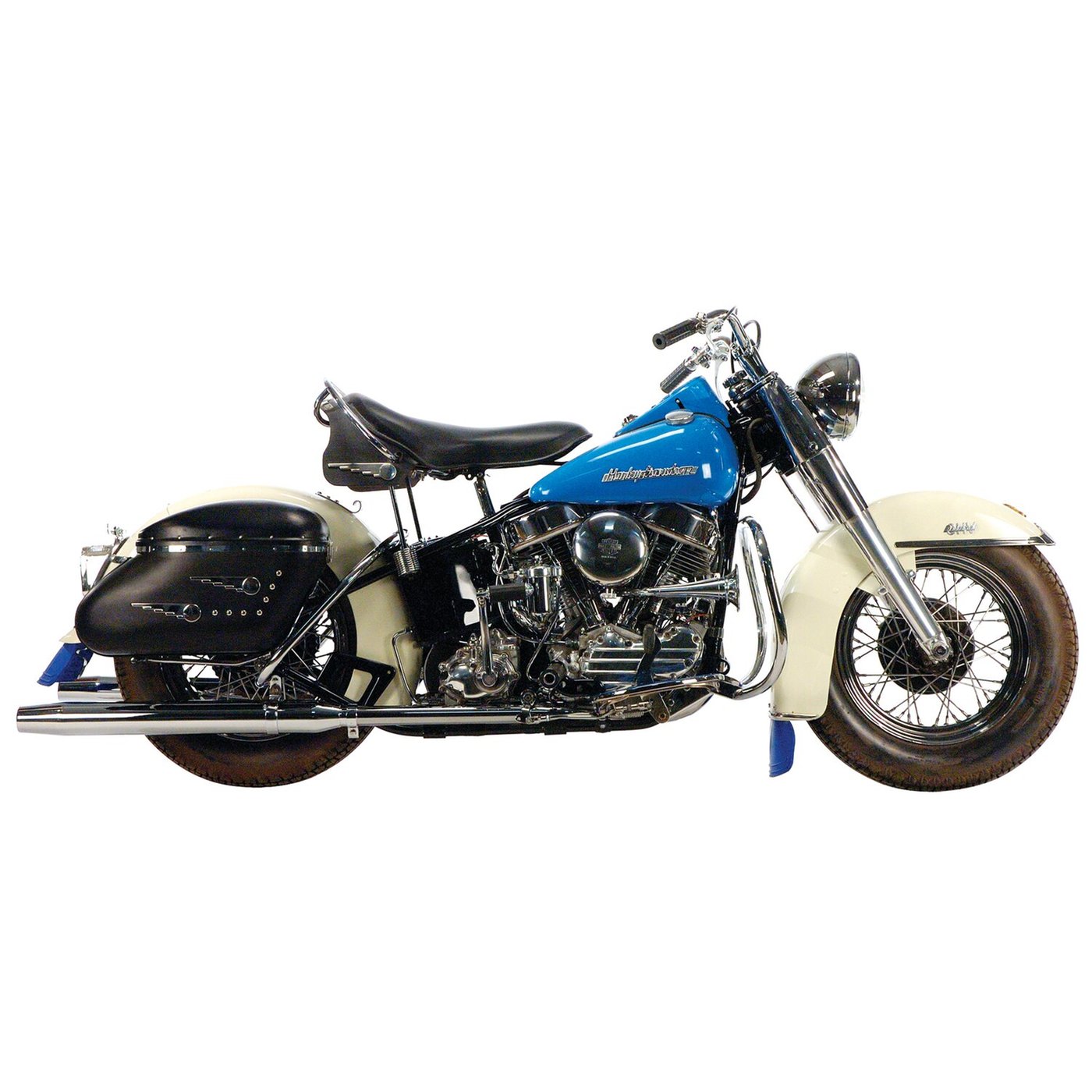 Paughco Paughco, Independent dual head pipes. Chrome - Image 2