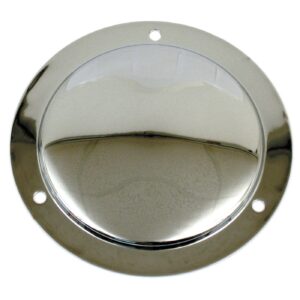MCS Derby cover, stepped. Chrome