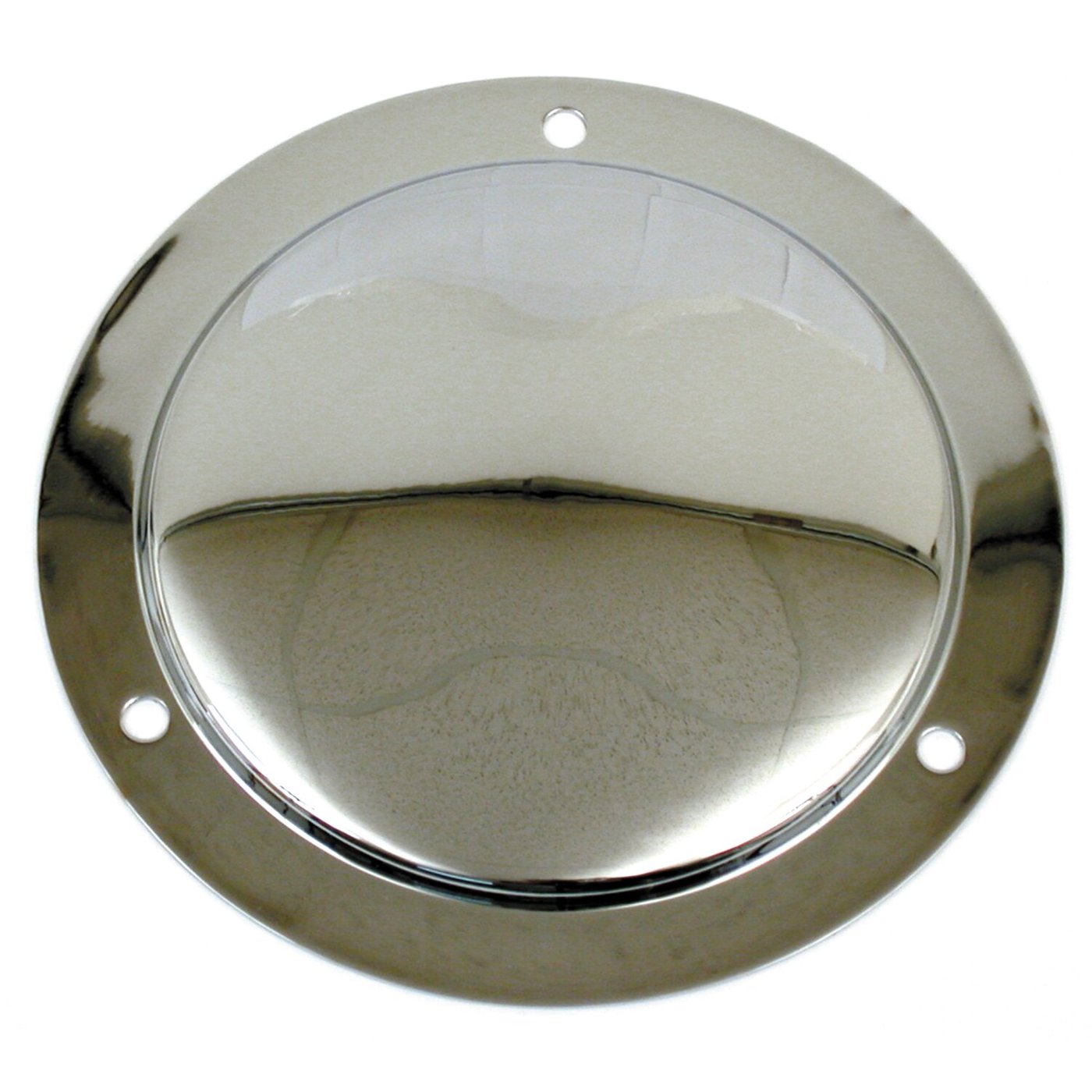 MCS Derby cover, stepped. Chrome