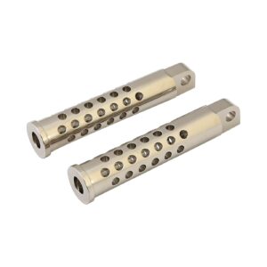 MCS Shooter foot pegs. nickel plated