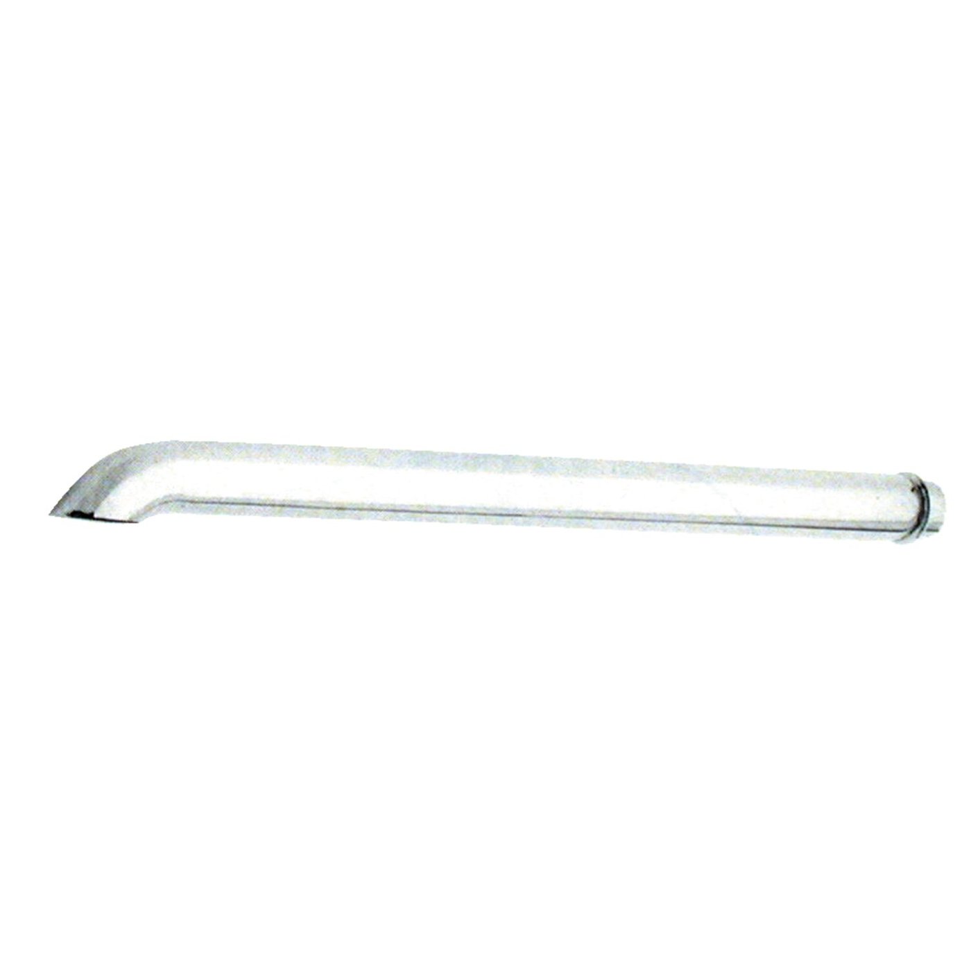 Paughco Paughco, Tailpipe extension. 31" Goose cut. Chrome