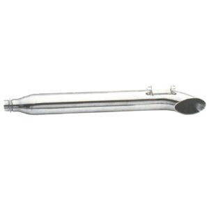 Paughco Paughco, FLT Turn out muffler 31" long. Right. Chrome