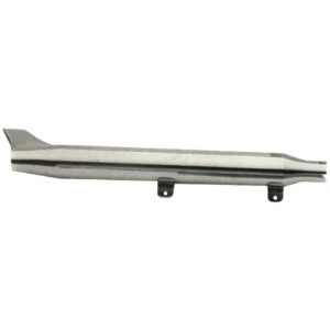 Paughco Paughco, Smooth 3" Rocket Fishtail muffler. 31". Right