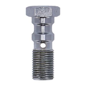 Goodridge Goodridge, 7/16-24 double banjo bolt. Chrome