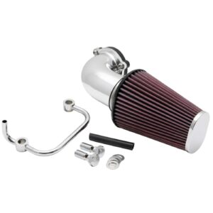 K&N K&N, AirCharger performance air cleaner kit. Polished