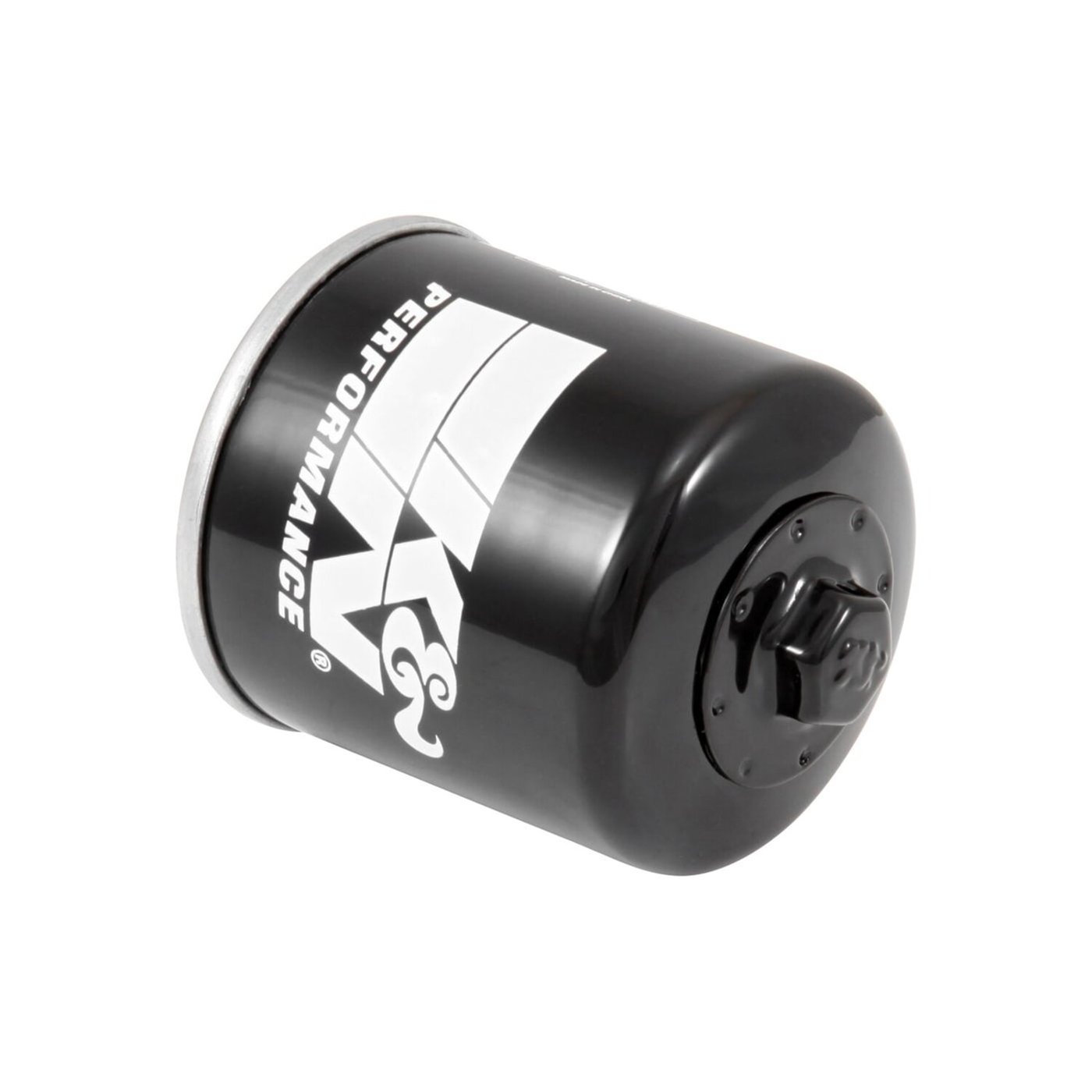 K&N K&N, spin-on oil filter with top nut. Black - Image 2
