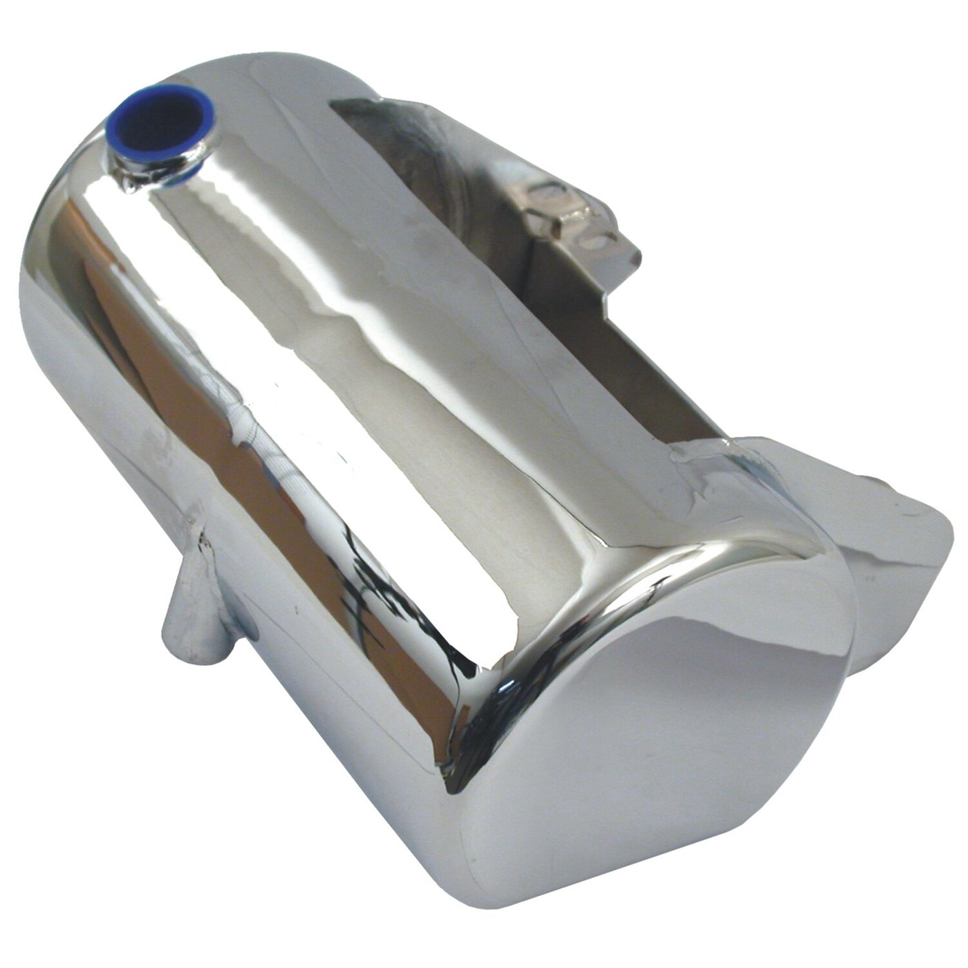 MCS Softail round oil tank. Chrome