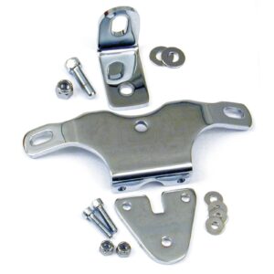 MCS Motormount w/coil mount custom heavy duty. Chrome